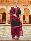 Queen Patiyala By Banwery Gadhwal Silk Online Kurti With Bottom Dupatta Wholesale
